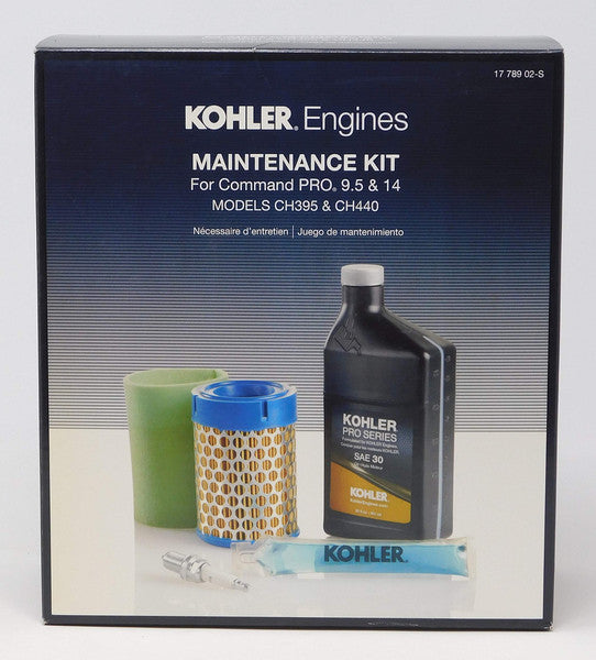Kohler 17 789 14-S Maintenance Kit Tune-Up Kit Fits CH395 CH440 Engines