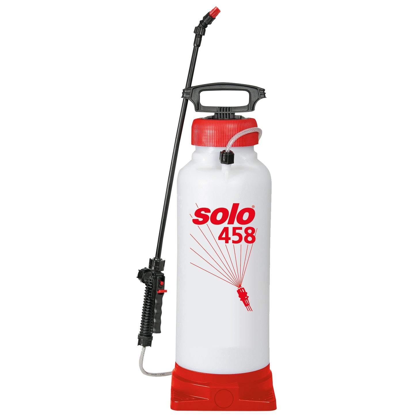 Solo 458 3 Gallon Handheld Compression Sprayer Heavy Duty Chemical Resistant Tank