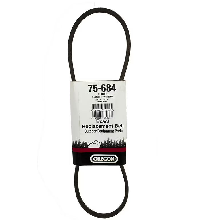 Oregon 75-684 Drive Belt 3/8" x 35-1/4" For Toro