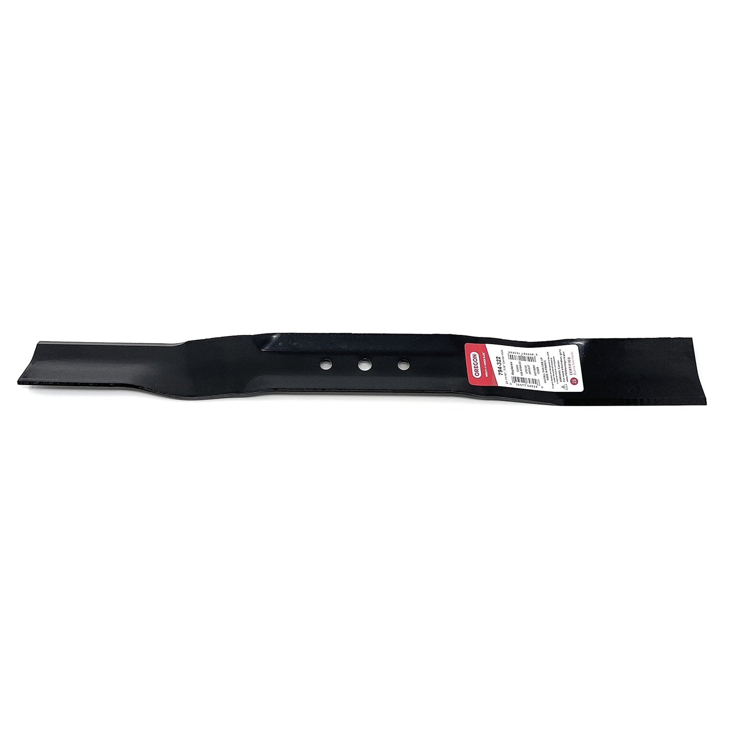 Oregon 794-322 Lawn Mower Blade 21-11/16" 7/16" Standard Blade Fits MTD, Toro