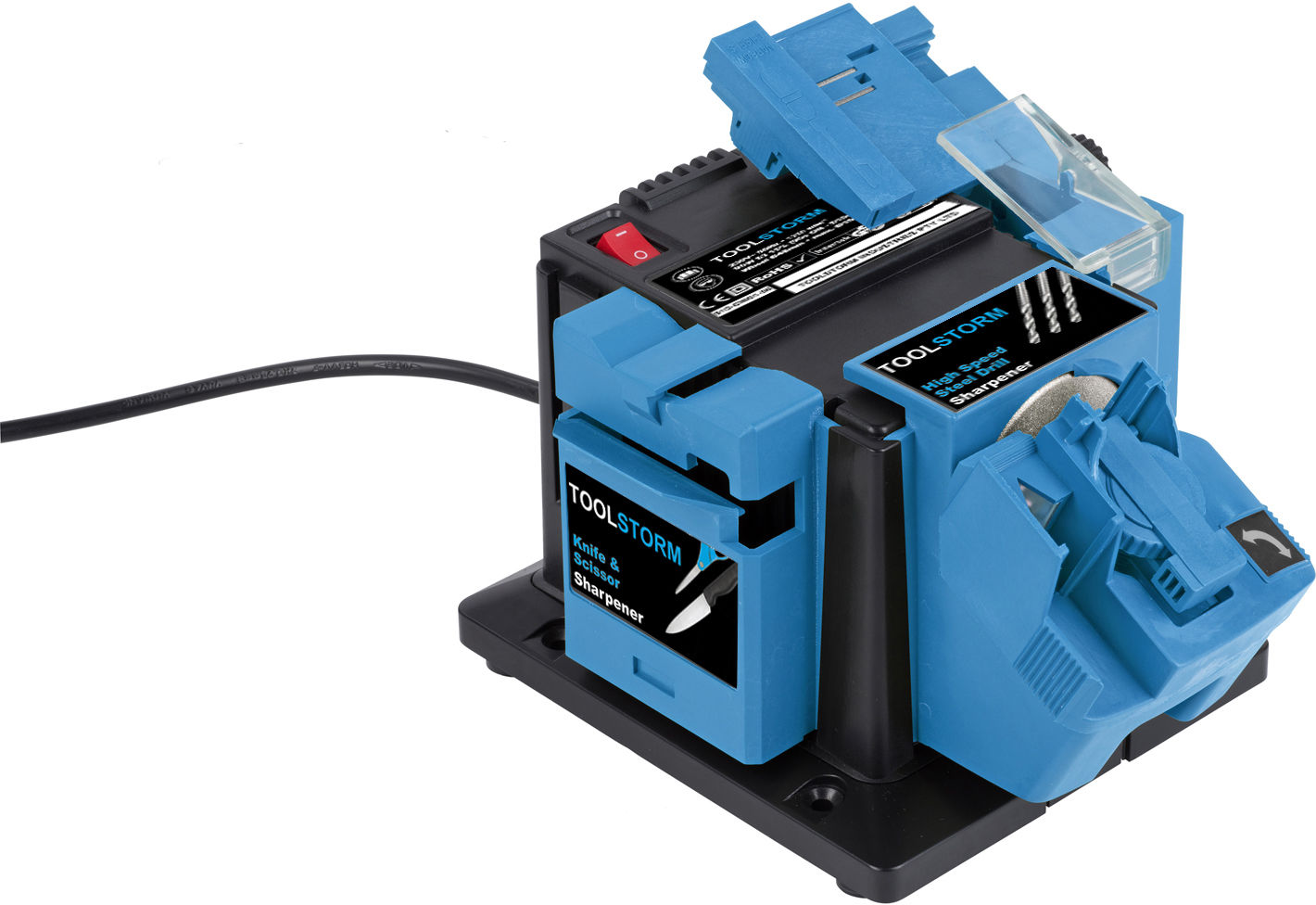 TOOLSTORM ELECTRIC MULTI FUNCTION SHARPENER DRILL BIT KNIFE SCISSOR CHISEL MULTI PURPOSE