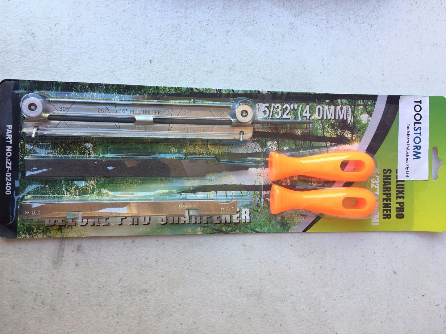 TOOLSTORM CHAINSAW CHAIN SHARPENING FILE GUIDE KITS 5/32" 6PC