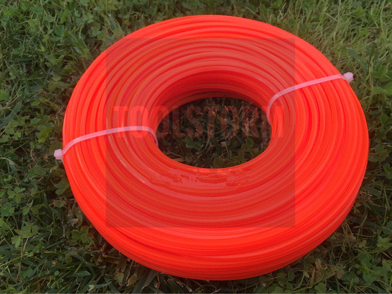 TRIMMER LINE SQUARE 0.118" GAUGE 280 FEET WHIPPER SNIPPER CORD WIRE BRUSH CUTTER