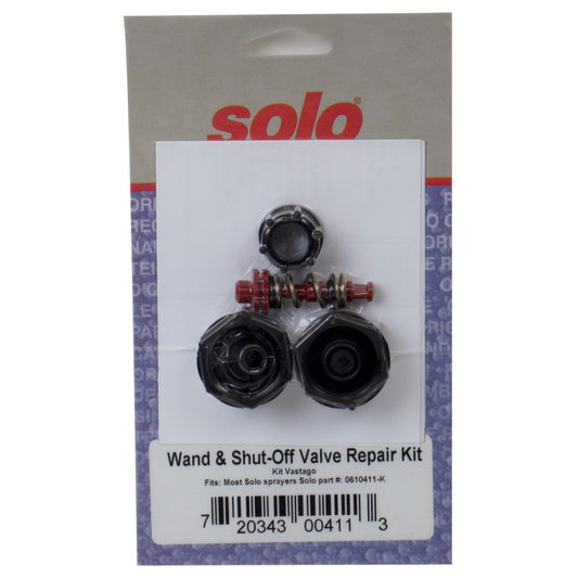 Solo 0610411-K Wand And Shut-Off Valve Repair Kit For Sprayers