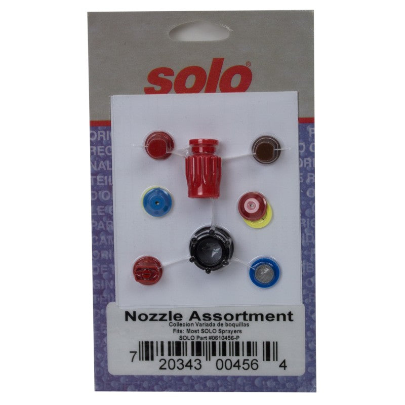 Solo 0610456-P Multi Nozzle Assortment Kit For Backpack Sprayers