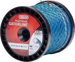 OREGON TRIMMER LINE 20-103 GATORLINE, PLATINUM .105" 3LB SPOOL, 709'