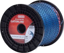 OREGON TRIMMER LINE 20-114 GATORLINE, PLATINUM .105" 5LB SPOOL 1181'