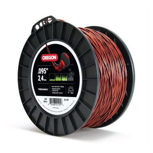 Oregon 24-195 TerraMax Helical Trimmer Line .095" 685' 3 lb Spool