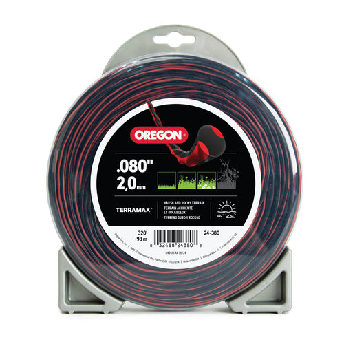 Oregon 24-380 TerraMax Helical Trimmer Line .080" 320' 1 lb Donut
