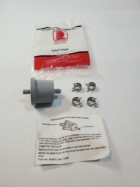 Tecumseh 34279B In-Line Fuel Filter