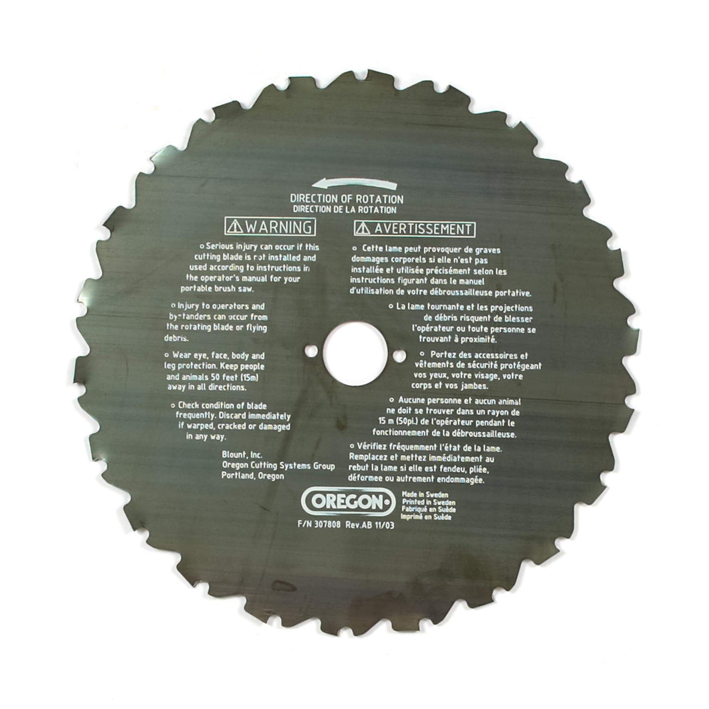 Oregon 41-929 Clearing Saw Blade 9" 22-Tooth XRT