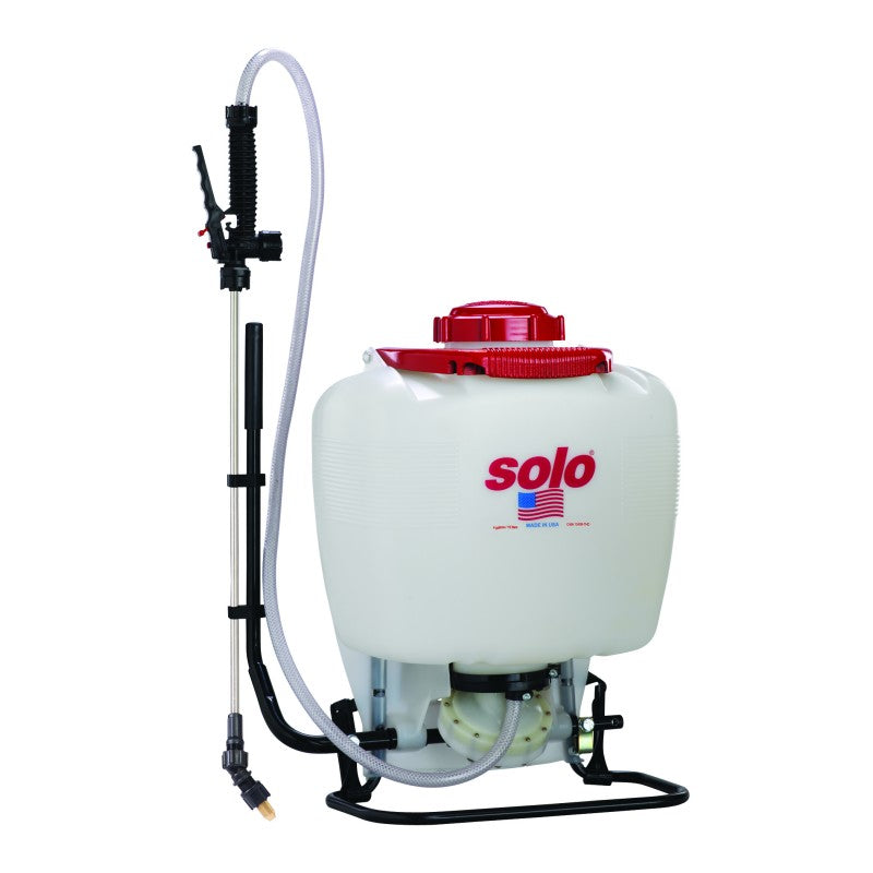 Solo 475-PROF 4 Gallon Professional Backpack Sprayer Diaphragm Pump Chemical Resistant