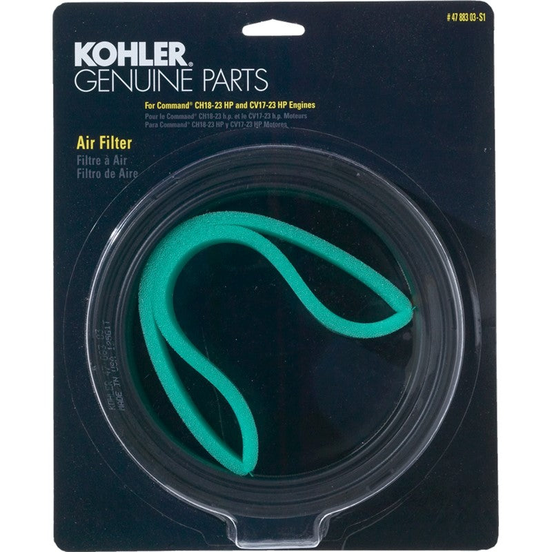 Kohler 47 883 03-S1 Air Filter & Pre-Cleaner Kit