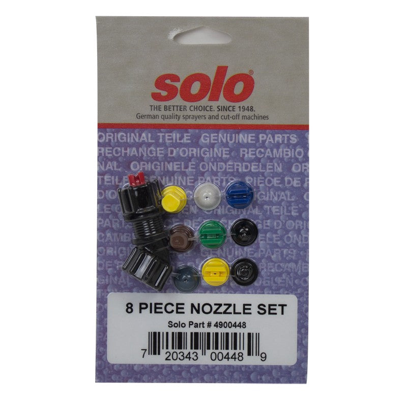 Solo 4900448 8-Piece Spray Nozzle Set For Backpack Sprayers