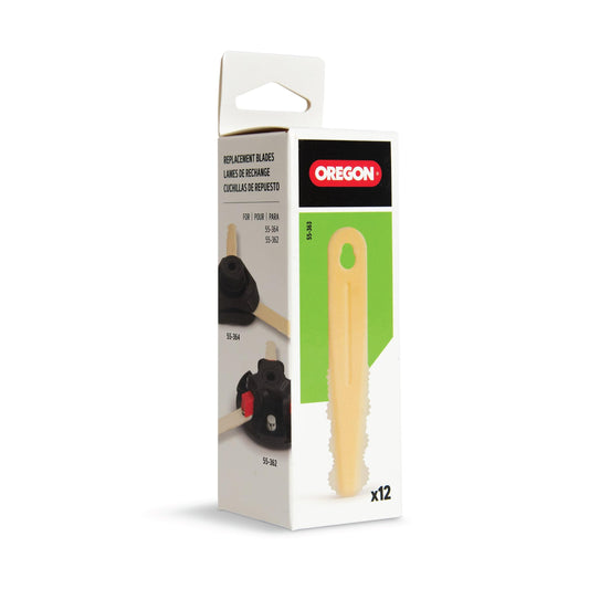Oregon 55-363 Replacement Brush Blades 12 Pack