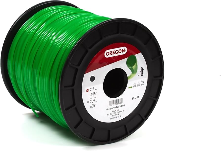 Oregon 69-383 Round Trimmer Line .105" 686' 3 lb Spool