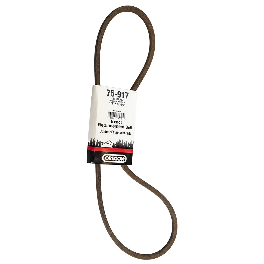 Oregon 75-917 Pump Belt 1/2" x 51-3/8" For Exmark