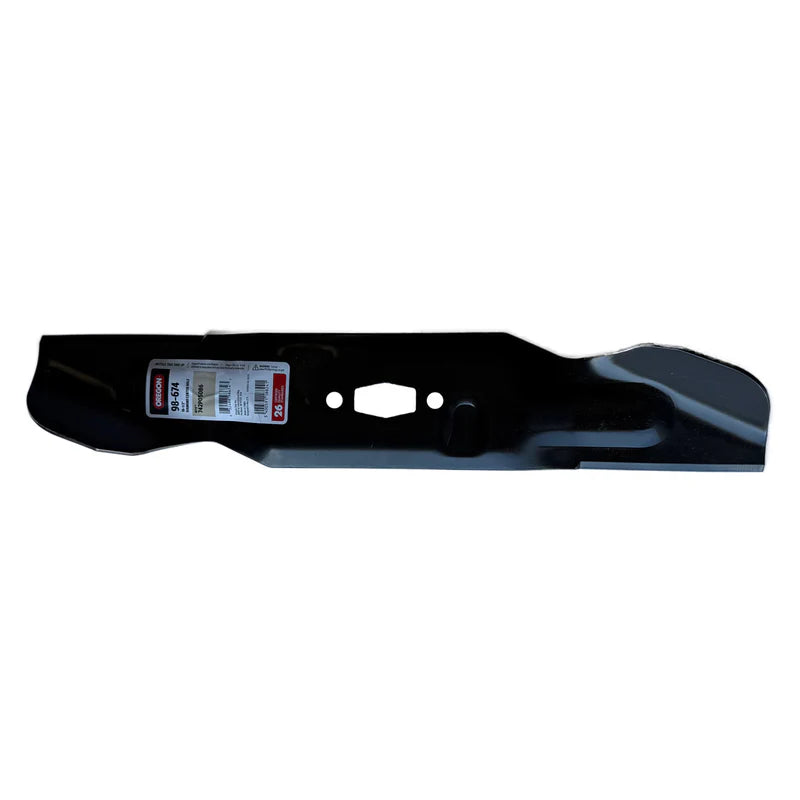 Oregon 98-674 Lawn Mower Blade 18-1/2" Diamond High-Lift Blade Fits Cub Cadet, MTD