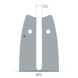 Oregon 18 in. Chainsaw Bar & L68 Chain, Fits various Stihl Models (578780)