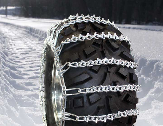 ICC ATV323-2 V-Bar 2-Link Tire Chains – Fits 25x13-9, 26x10.5-12, 27x12-14