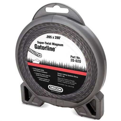 OREGON TRIMMER LINE 20-020 GATORLINE, MAGNUM SUPERTWIST .095