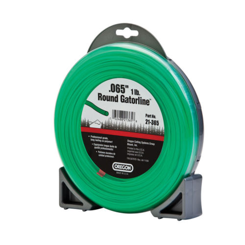 OREGON TRIMMER LINE 21-365 GATORLINE, ROUND .065" GAUGE 1LB DONUT