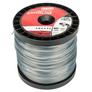 OREGON TRIMMER LINE 22-895 GATORLINE, MAGNUM SQUARE .095" 3LB SPOOL 681'