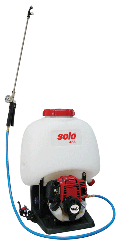 Solo 5 Gallon  High Pressure Backpack Sprayer (GX 25 Honda Engine) 433-US