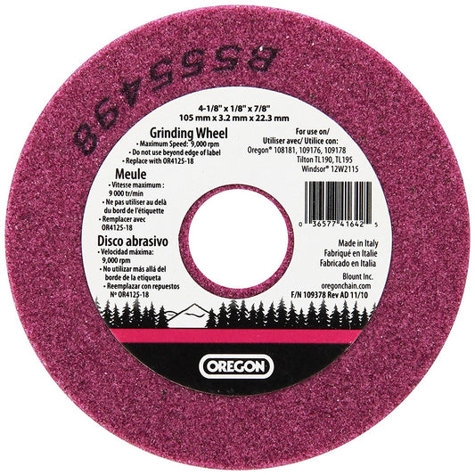 Oregon Grinder Wheel (4-1/8" x 1/8") OR4125-18