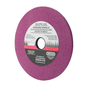 Oregon Aluminum Oxide Grinding Wheels (5-3/4") 60 Grit For 3/8" & .404" Chains OR534-316