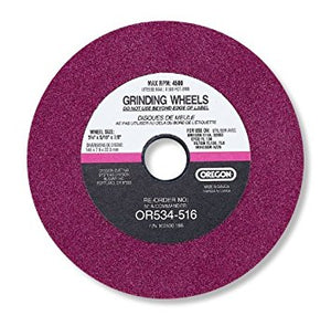 Oregon Aluminum Oxide Grinding Wheels (5-3/4") 60 Grit For 3/4" Harvester Chains OR534-516