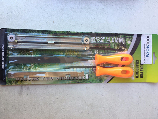 TOOLSTORM CHAINSAW CHAIN SHARPENING FILE GUIDE KITS 5/32" 6PC