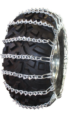 ICC ATV322-2 V-Bar 2-Link Tire Chains – Fits 22x12-8, 25x12-9, 23x10.50-12