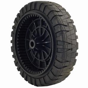OREGON WHEEL, 8X2.125 GEAR WITH PLASTIC BUSHING 72-073