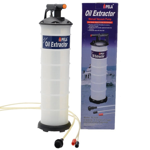 Pela PL-650 Big 6.5L Oil Extractor Vacuum Pump For Automotive Marine & Small Engines