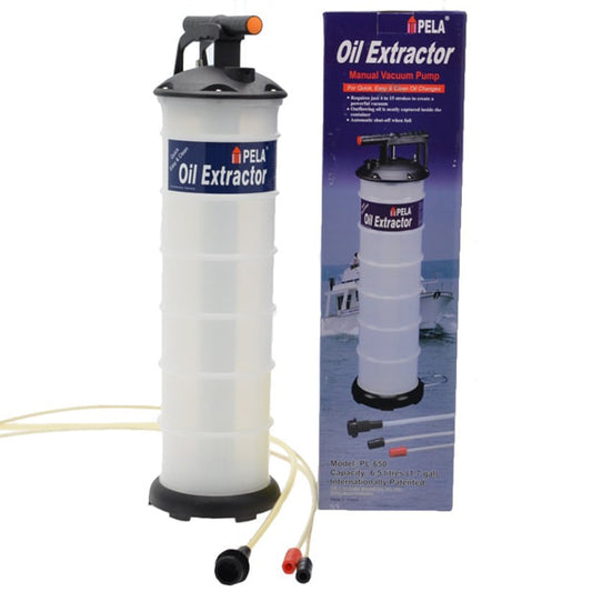 Pela PL-650 Big 6.5L Oil Extractor Vacuum Pump For Automotive Marine & Small Engines